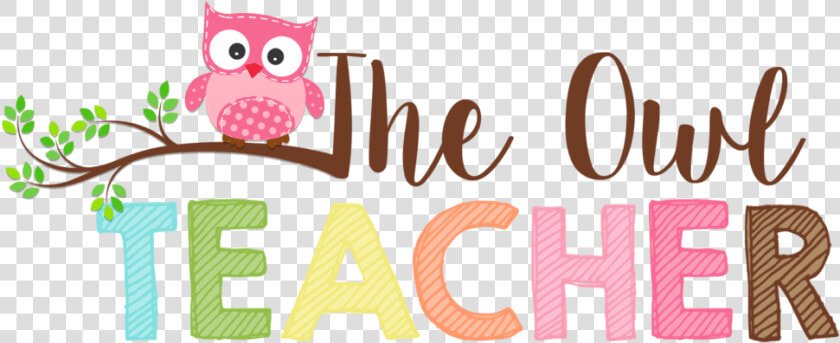 Pink Owl Teacher Hd Clipart   Png Download   Pink Teacher Owls Transparent  Png DownloadTransparent PNG