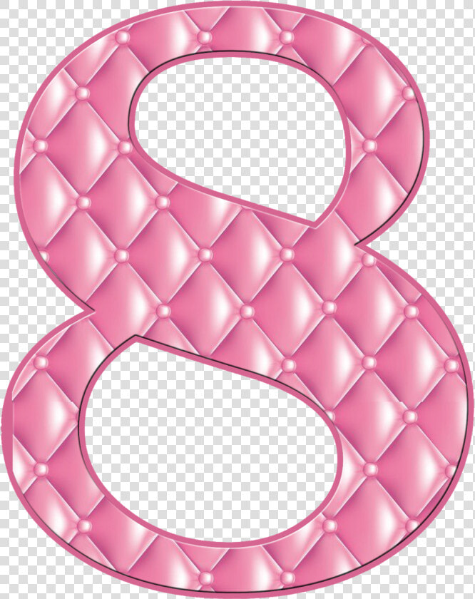 Números Capitonê Rosa   Numero 6 Rosa Png  Transparent PngTransparent PNG