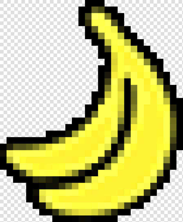  cute  banana  platano  kawaii  pixel  pixels   Binding Of Isaac Pixel Art  HD Png DownloadTransparent PNG