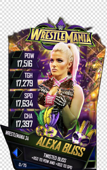 Wwe Supercard Cartas Wrestlemania 34  HD Png DownloadTransparent PNG