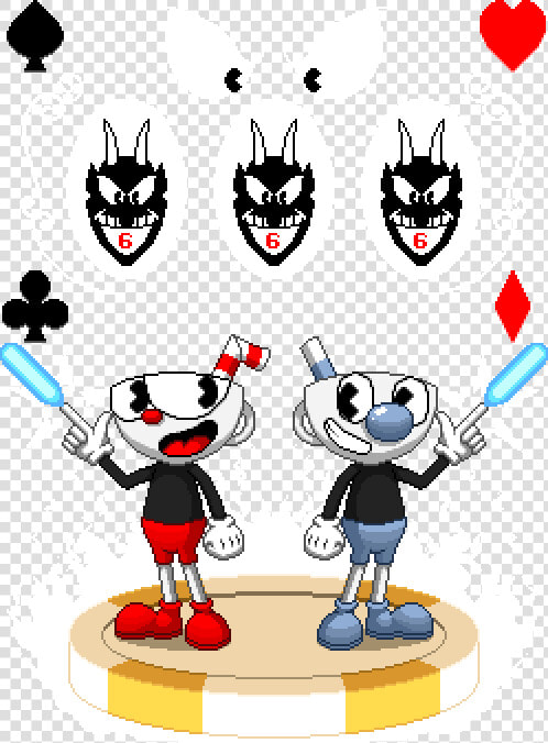 Cuphead And Mugman Sprites   Png Download  Transparent PngTransparent PNG