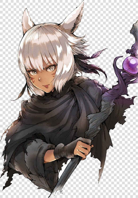 Ffxiv Y Shtola Black Mage  HD Png DownloadTransparent PNG