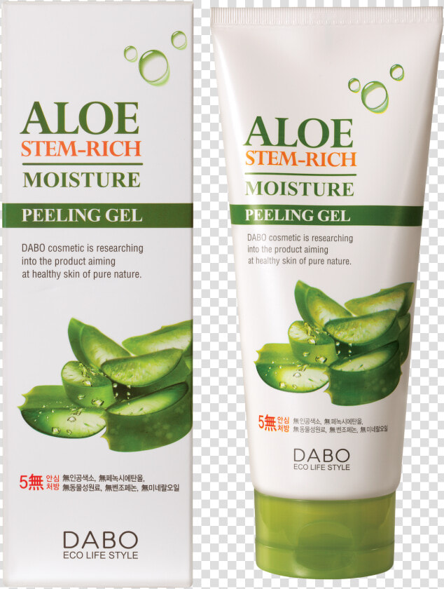 Dabo Aloe Stem Rich Peeling Gel  HD Png DownloadTransparent PNG