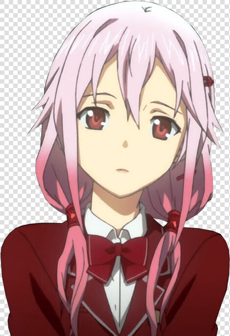 Pink Haired Female Anime Character Clipart   Png Download   Inori Yuzuriha Guilty Crown  Transparent PngTransparent PNG