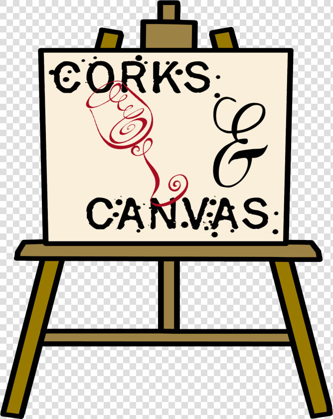 Corks Logo No Background From The Heart   Easel Clipart Png  Transparent PngTransparent PNG