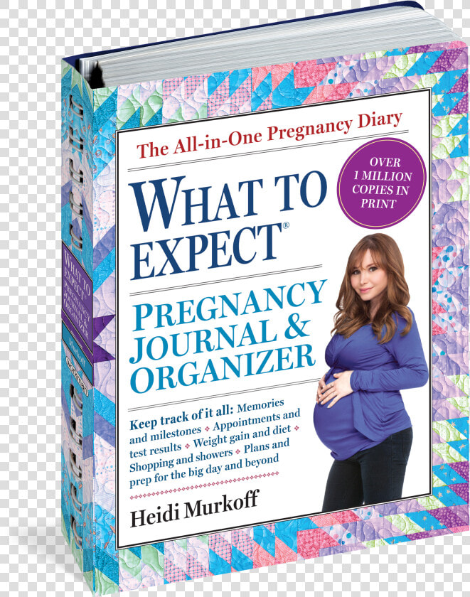 Cover   The What To Expect Pregnancy Journal  amp  Organizer  HD Png DownloadTransparent PNG