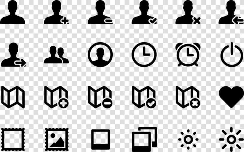 Emotion square symmetry   Business Icons Line Art  HD Png DownloadTransparent PNG