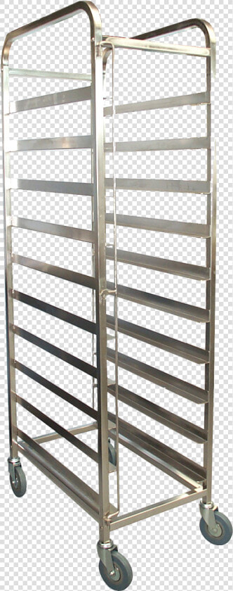 Kss 10 Tray Mobile Bakery Rack Trolley   Bakery Trolley And Trays  HD Png DownloadTransparent PNG