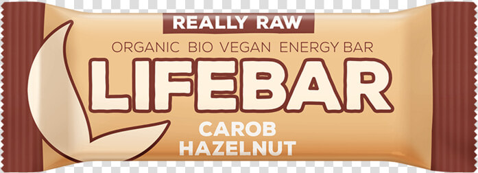 Lifebar Energy Bar   Carob Nut Bar  HD Png DownloadTransparent PNG