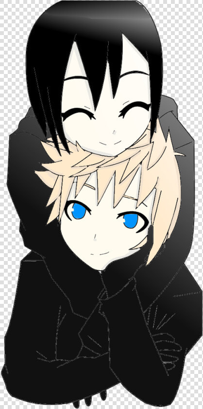 Roxas X Xion   Cartoon  HD Png DownloadTransparent PNG