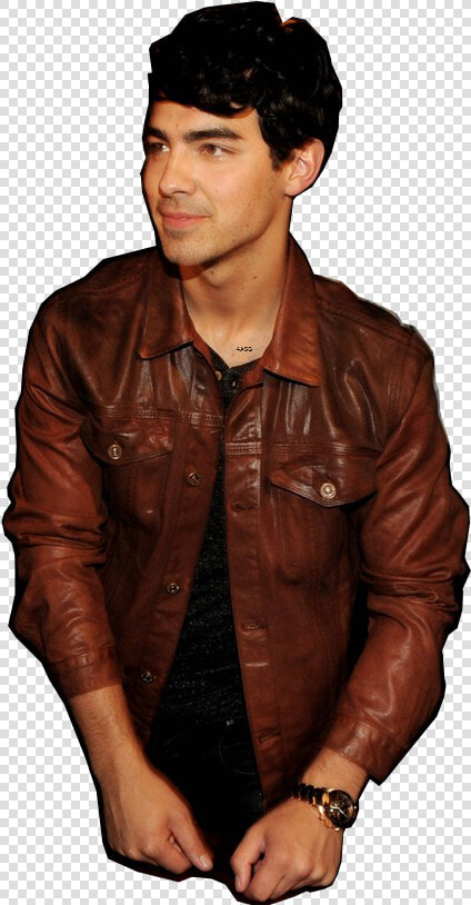 Transparent Joe Jonas Png   Leather Jacket  Png DownloadTransparent PNG