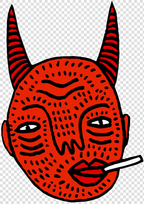 Shop Polly Nor Illustration   Polly Nor Devil Head  HD Png DownloadTransparent PNG