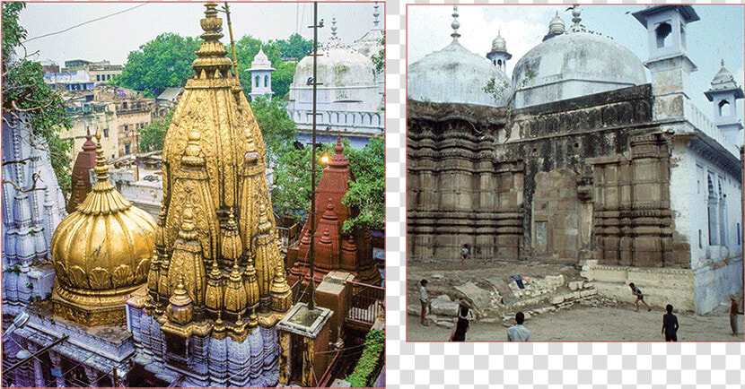 Kashi Vishwanath Temple And Masjid  HD Png DownloadTransparent PNG