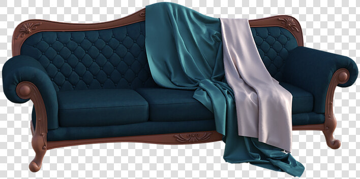 Couch  Sofa  Blankets  Furniture  Room  Interior  Home   Studio Couch  HD Png DownloadTransparent PNG