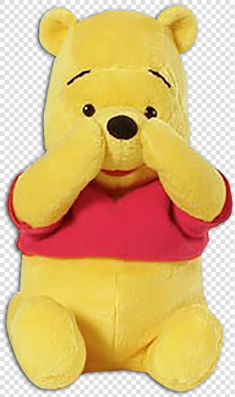 Transparent Baby Winnie The Pooh Png   Winnie The Pooh Plush Png  Png DownloadTransparent PNG