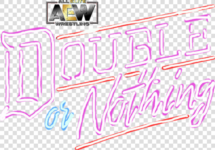 Aew Double Or Nothing Logo Png  Transparent PngTransparent PNG