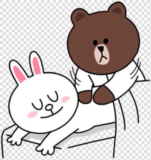 Good Morning Cony And Brown  HD Png DownloadTransparent PNG