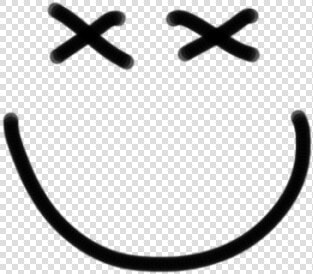 Smiley Face Tattoo   Gangster Face Tattoo Transparent  HD Png DownloadTransparent PNG