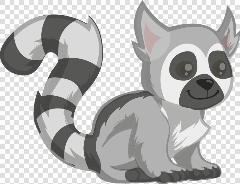 Ring tailed Lemur   Ring Tailed Lemur Clip Art  HD Png DownloadTransparent PNG