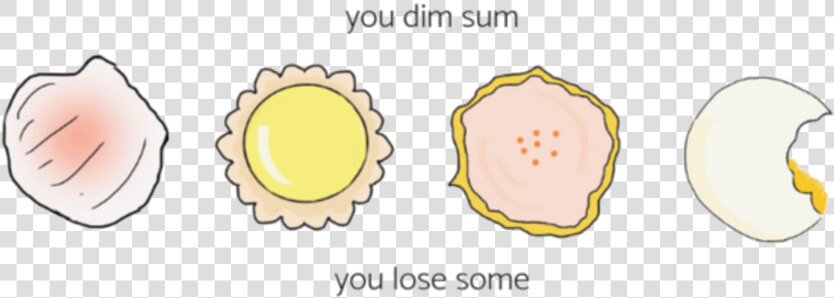 Text yellow circle   You Dim Sum You Lose Sum  HD Png DownloadTransparent PNG