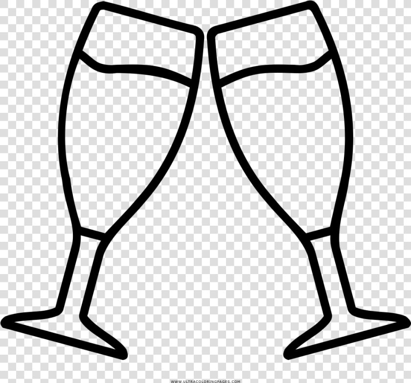 Cheers Coloring Page   Transparent Wedding Icon  HD Png DownloadTransparent PNG