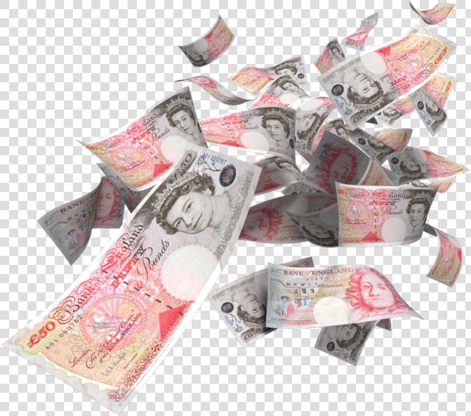 Money Renminbi Pound Sterling Banknote Clip Art   Falling English Money Png  Transparent PngTransparent PNG