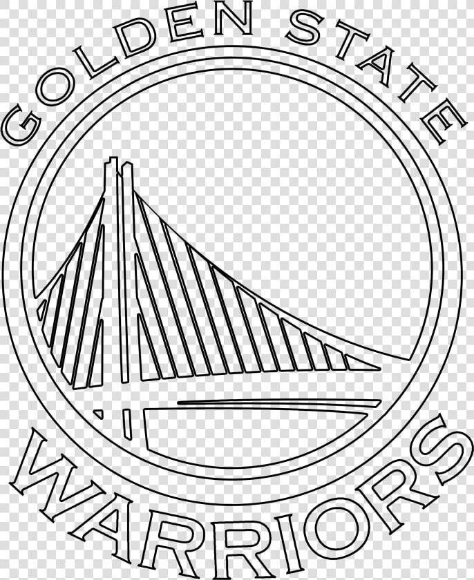 Warriors Coloring Pages Ataquecombinado   Warriors Logo Coloring Page  HD Png DownloadTransparent PNG