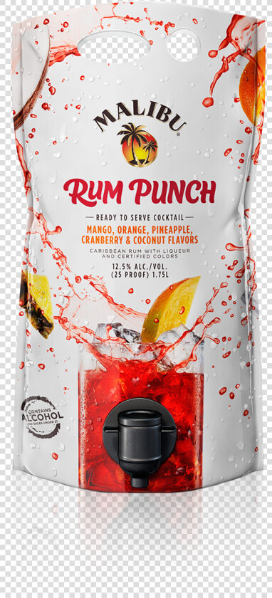 Malibu Mixed Drink Pouches  HD Png DownloadTransparent PNG