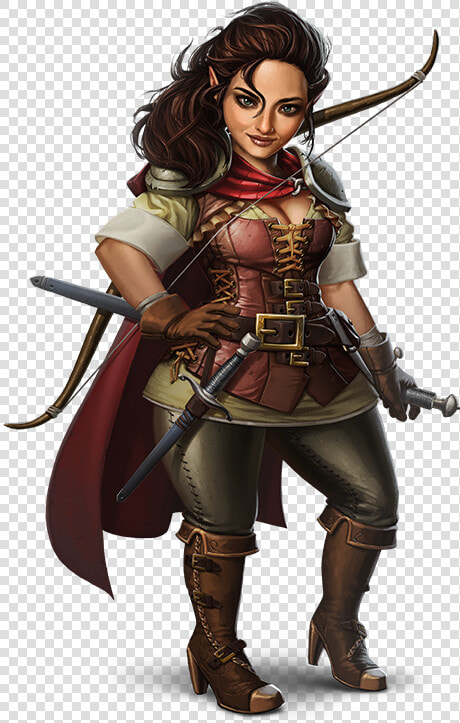 The Forgotten Realms Wiki   Female Lightfoot Halfling Rogue  HD Png DownloadTransparent PNG