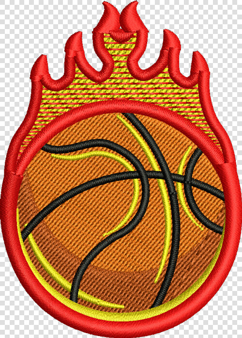 Basketball Flame Iron On Patch Png Basketball Patches   Nasa Hubble Mission Patch  Transparent PngTransparent PNG