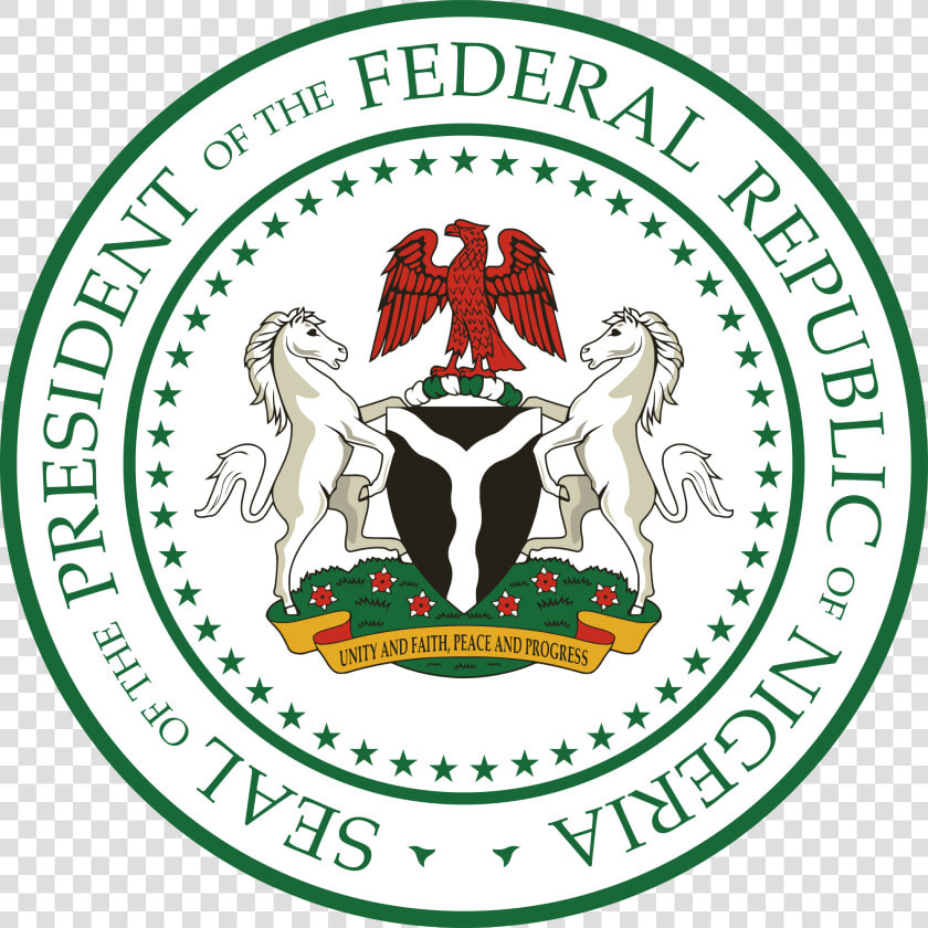 President Seal Png   Presidency Nigeria  Transparent PngTransparent PNG