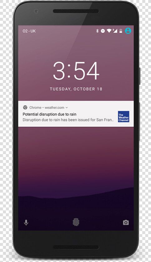 Weather Based Push Notifications  HD Png DownloadTransparent PNG