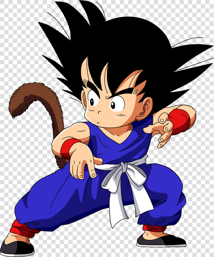 Kid Goku Vs   Dragon Ball Kid Goku  HD Png DownloadTransparent PNG