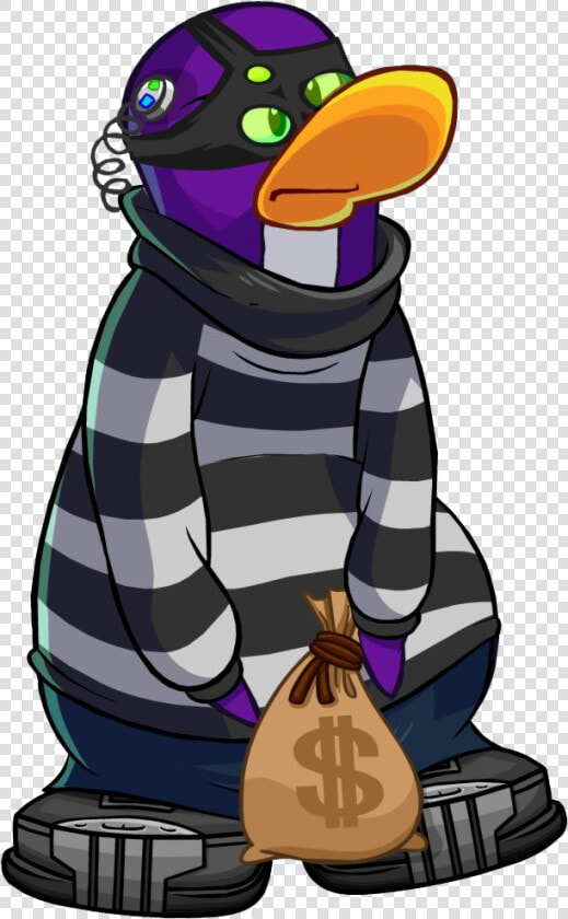 Club Penguin Robber  HD Png DownloadTransparent PNG