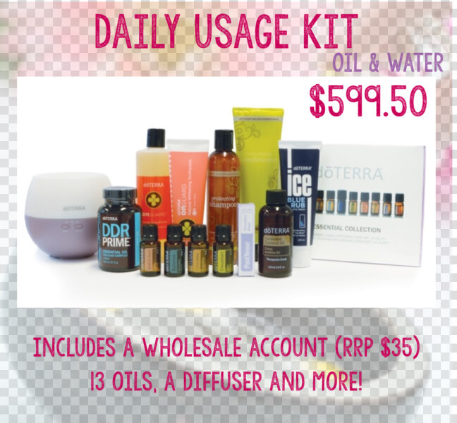 Daily Usage Kit Doterra  HD Png DownloadTransparent PNG