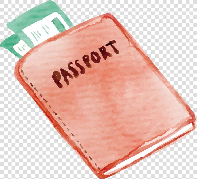 Passport Clipart Airline Ticket  Passport Airline Ticket   Passport Watercolor Png  Transparent PngTransparent PNG