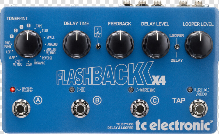 Flashback X4 Delay   Pedal Tc Electronic Delay Flashback 2 X4  HD Png DownloadTransparent PNG