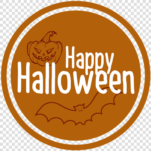 Happy Halloween  Halloween  Scary  Holiday  Pumpkin   Illustration  HD Png DownloadTransparent PNG