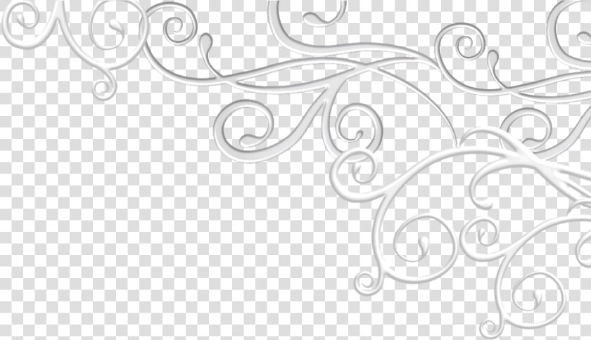  cuorelucymy  lucymy  mialu  corner  white  swirl  frame   Motif  HD Png DownloadTransparent PNG