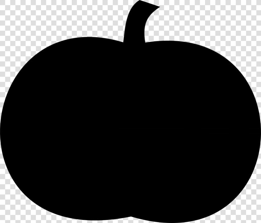 Pumpkin Silhouette Jack O Lantern Clip Art   Black Pumpkin Silhouette  HD Png DownloadTransparent PNG