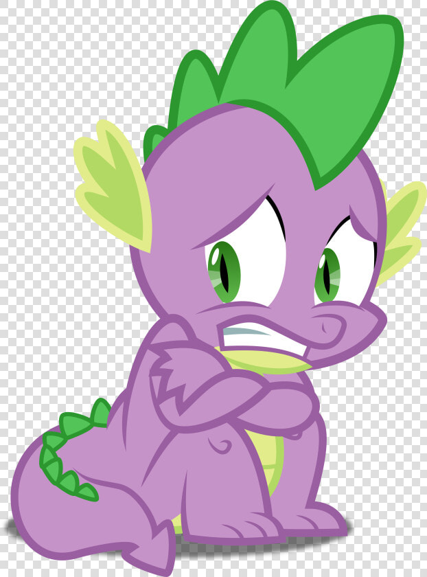 3000 X 3786   My Little Pony Spike Scared  HD Png DownloadTransparent PNG