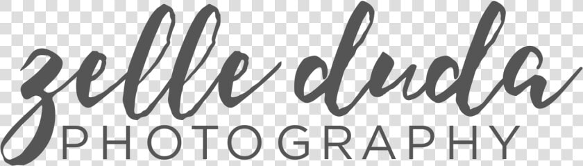 Zelle Duda Photography   Calligraphy  HD Png DownloadTransparent PNG