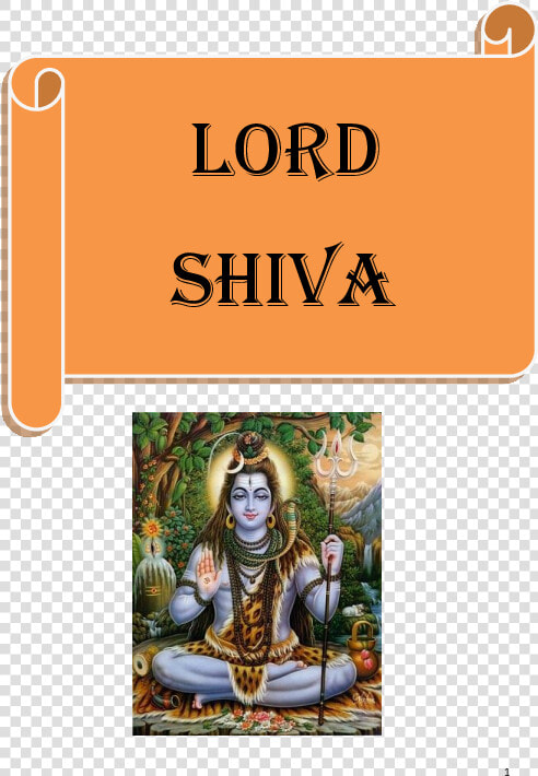 Shiv Shankar  HD Png DownloadTransparent PNG