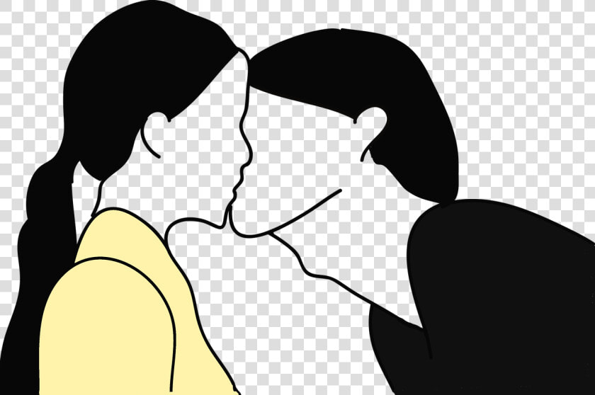 Couple Kiss Romantic Free Photo   Romanticism Png  Transparent PngTransparent PNG