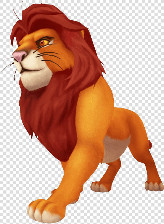 Rey Leon Png   Lion King Kingdom Hearts Simba  Transparent PngTransparent PNG