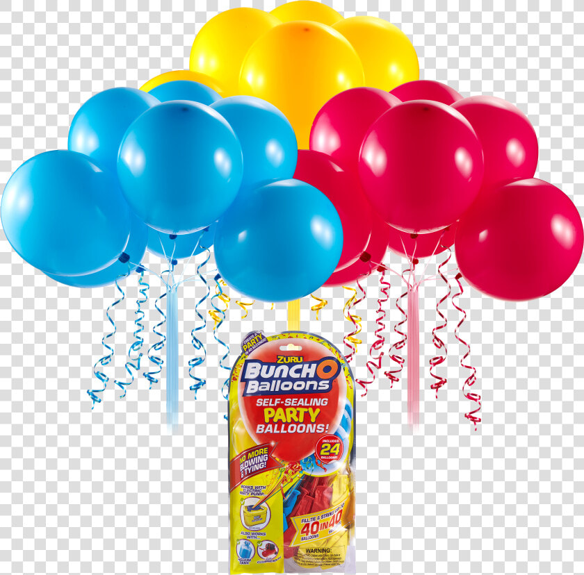 Bunch O Balloons Party Balloons Blue  HD Png DownloadTransparent PNG