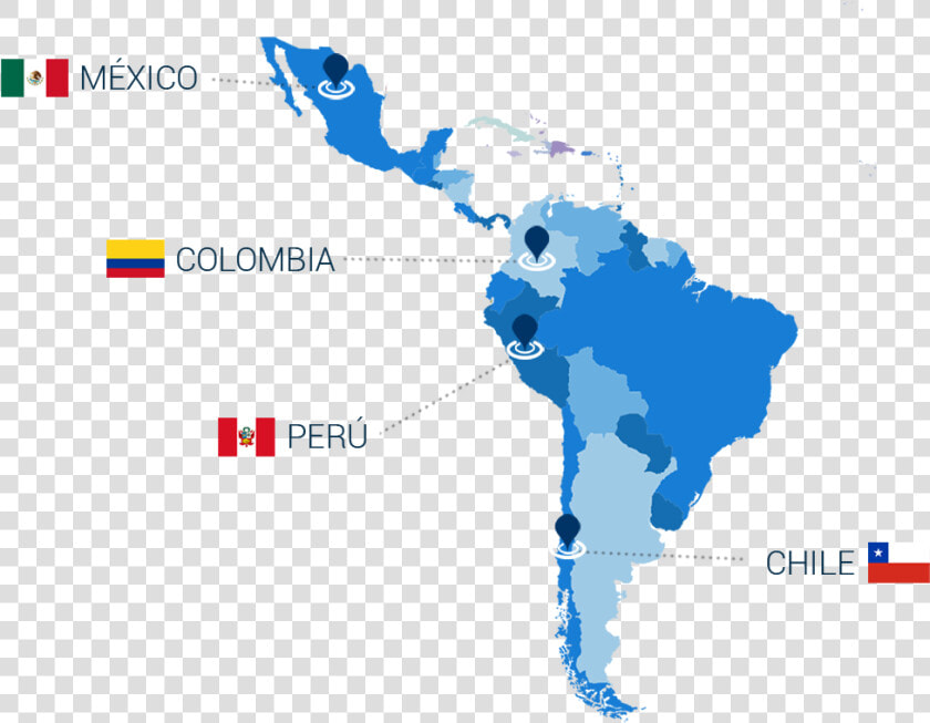 Latin America And The Caribbean Region  HD Png DownloadTransparent PNG