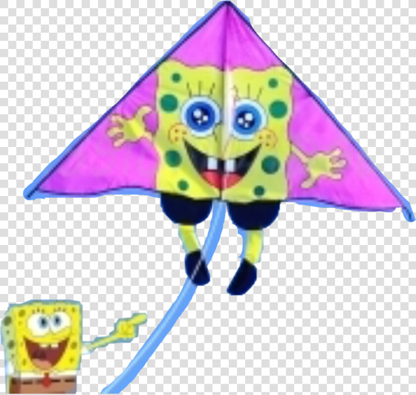  kite  dailychallenge  spongebob  funny  freetoedit   Spongebob Kite Png  Transparent PngTransparent PNG