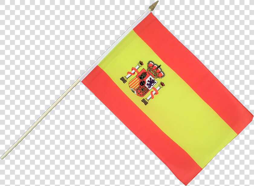 Hand Waving Flag Spain With Crest   Banderitas De España  HD Png DownloadTransparent PNG