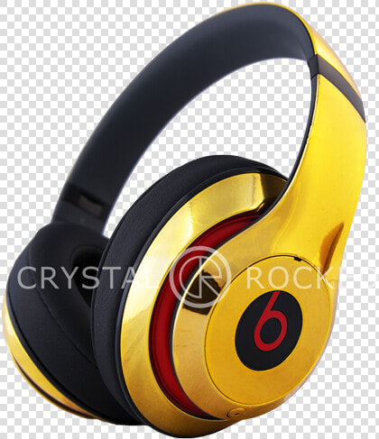 Beats Studio3 Wireless Over‑ear Headphones 24ct Gold   Headphones  HD Png DownloadTransparent PNG